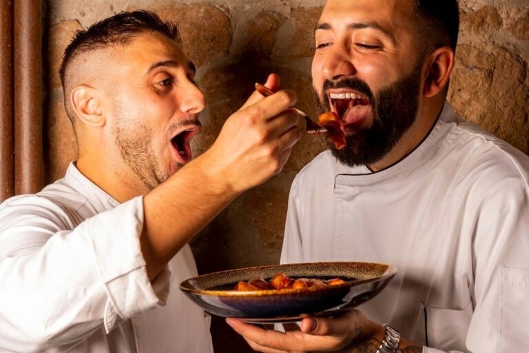 the chefs of the wine bar Verso